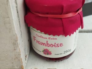 Confiture extra de framboise 250g